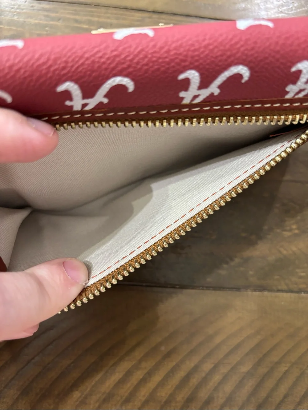 Dooney & Bourke Collegiate University of Alabama Continental Clutch Wallet